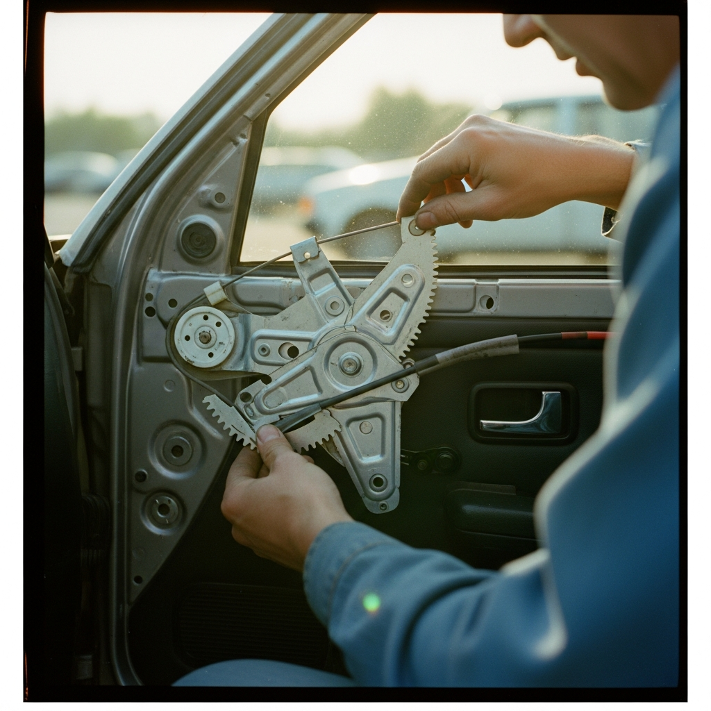 Window Regulator Repair – Söğüt Cam